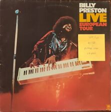 Billy Preston Live European Tour Vinyl Schallplatte sehr guter Zustand +/sehr guter Zustand amlh68265 1974 1. Presse