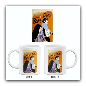 Bob Dylan & Joan Baez - 1968 - Concert Mug - Picture 1 of 3