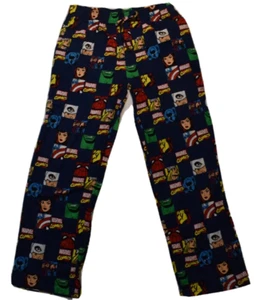 Marvel Mens Marvel Comics Blue Pajama Lounge Sleep Pants New S - Picture 1 of 6