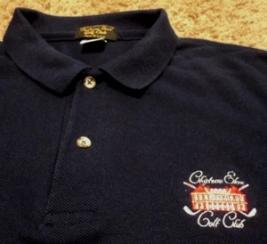 NEW Men's ~ Chateau Elan Golf Club Polo Shirt ~ Navy Blue Size XL ~ NWOT - Picture 1 of 4