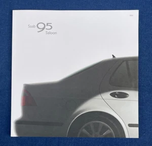 Saab 9-5 Saloon Car Sales Brochure 2003 - Picture 1 of 6