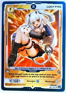 Lucy Pyre PL8 (Regular) 085/190, 1st Edition, Rising Stars, VCard - Picture 1 of 2