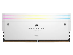 CORSAIR DOMINATOR TITANIUM 64GB (2 x 32GB) DDR5 6600 (PC5 52800) Desktop Memory - Picture 1 of 11