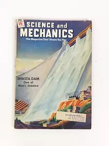 Science and Mechanics December 1945 15¢ Shasta Dam US Produced - Picture 1 of 24
