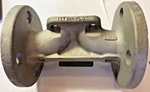 ITT 1-2437R-R2-903 DIAFLO 1" FLANGE MOUNT VALVE BODY (ONLY)- CN7M STAINLESS - Picture 1 of 7