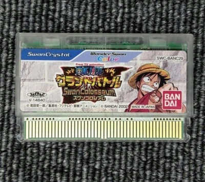 One Piece Grand Battle Swan Colosseum Japan Wonderswan Color From Japan USED - Image 1 of 3