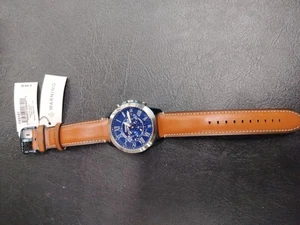 Reloj Fossil FS5151 Hombre 44mm Grant Cuarzo Acero Inoxidable y Cuero - Marrón - Imagen 1 de 5