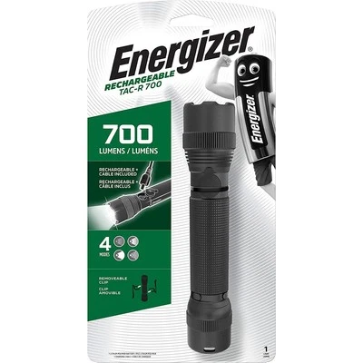 [7638900430271] ENERGIZER Lampe de Poche Tactique Rechargeable TAC R 700 incl... - Photo 1/4