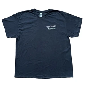 Camiseta John Mayer Sob Rock Tour 2022 Crew Negra XL Gildan Employee Staff - Imagen 1 de 8