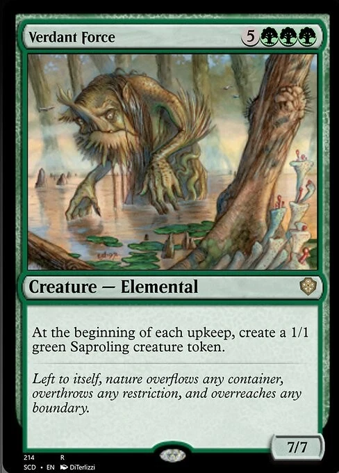 MTG Verdant Force English SCD - Image 1 of 1