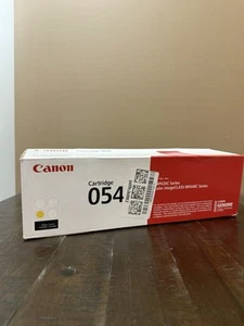 Canon 054 Yellow Toner Cartridge New In Sealed Box - Picture 1 of 3