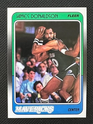 1988-89 Fleer JAMES DONALDSON #29 (Dallas Mavericks) - Image 1 of 2