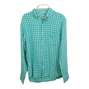 J. Crew Men's Slim Untucked Baird McNutt Irish Linen Button Shirt NWT Medium - Picture 1 of 11