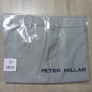 PETER MILLAR Mens 34 SHORTS PERFORMANCE GOLF SALEM GALE GREY ME0EB82 - Picture 1 of 17