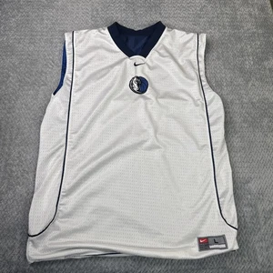 Vintage Nike Dallas Mavericks Reversible Jersey Men's Large NBA - Picture 1 of 9