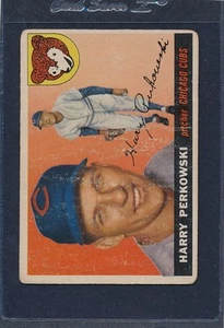 1955 Topps #184 Harry Perkowski Cubs Poor 55T184-93115-3 - Picture 1 of 1