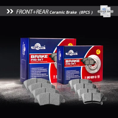 Kit de pastillas de freno delanteras traseras cerámicas para Hyundai Elantra Ioniq Kia Niro 2017-2020 Foto 1 de 4