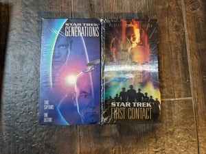 Star Trek Generations & First Contact VHS - Picture 1 of 2