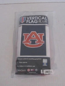 NEW University of Auburn Tigers NCAA Double Sided House Garden Flag 28x40 - Picture 1 of 8