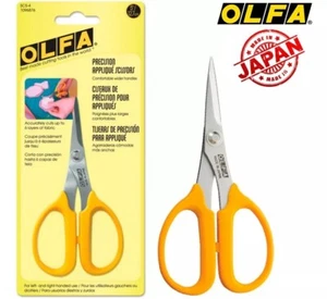 Tijeras de precisión OLFA SCS-4 hoja de acero inoxidable. Tijeras de aplicación INOX 12,7 mm - Imagen 1 de 8