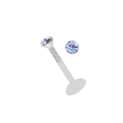 Piercing per Labbra Gioiello Teflon Borchie Sistema 1,2mm Abbreviato 2,0mm Stein - Immagine 1 di 2