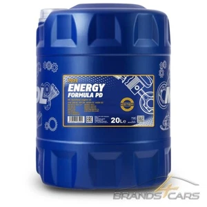 MANNOL 20 L LITER ENERGY FORMULA PD 5W-40 MOTOR-ÖL MOTOREN-ÖL 50574916 - Bild 1 von 3