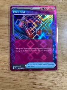 Max Rod 116/131 - Prismatic Evolutions Holo - Pokemon TCG 2025 - Picture 1 of 3