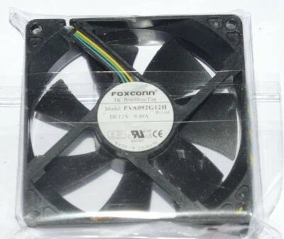 HP 727135-001 Z230 Workstation Case Fan FoxConn PVA092G12H-P16-AE DC12V 0.4A - Image 1 of 4