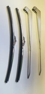 Fits 68 69 70 B-Body Charger Coronet GTX Windshield Wiper Arms and Blades - Picture 1 of 1