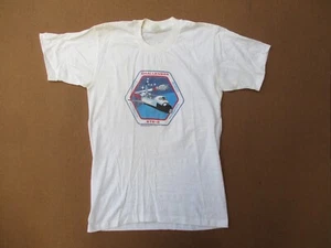 Vtg 1983 STS-6 SPACE SHUTTLE CHALLENGER Mission T Shirt, Single Stitch, NASA - Picture 1 of 14