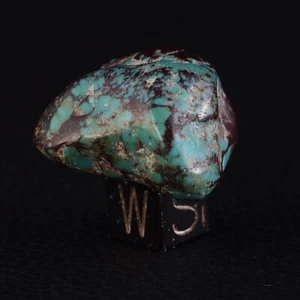 Genuine Turquoise Sleeping Beauty Rolled Arizona USA 83.5 Ct - 16.7G - Picture 1 of 5