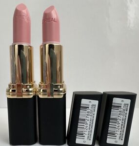 2 X L'Oreal Lipstick Doutzen's Nude 600 Paris Color Riche Collection