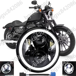 5 3/4" 5.75 inch RGB LED Headlight Hi/Lo DRL for Harley-Davidson Iron 883 XL883N - Picture 1 of 10