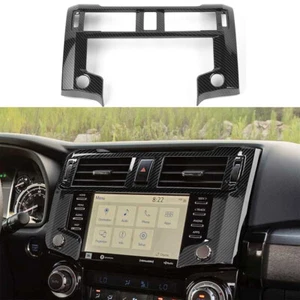Interior Center Console Navigation Decal Panel Cover Trim for 4Runner 20+ Carbon - Bild 1 von 19