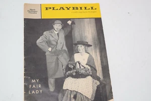 Vintage 1960 Mark Hellinger Theatre Playbill - "My Fair Lady" - Picture 1 of 4