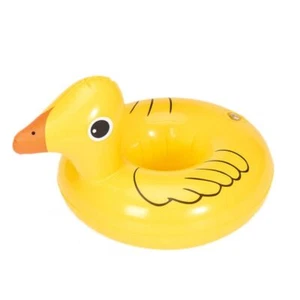 Yellow Duck Holder Inflatable Drink Holder Water for Play Supply Teens Favor Gif - Picture 1 of 8