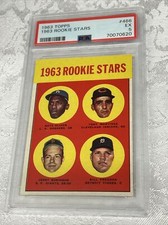 1963 Topps Baseball Card Rookie Stars #466 Oliver Freehan PSA 5 Ex New Slab