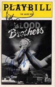 Petula Clark & Shaun Cassidy Signed Autographed Blood Brothers Playbill RARE! - Picture 1 of 2