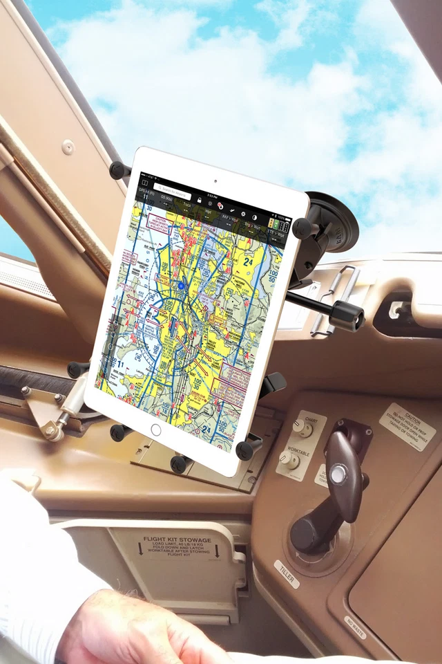 RAM X-Grip Dual Suction Cup Mount - iPad Air (All), Ipad 1st-10th Gen More - Image 1 of 4