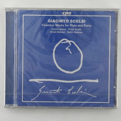 CD 1998 NEU Chamber Works For Flute And Piano Giacinto Scelsi - Carin Levine... - Bild 1 von 2