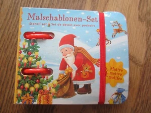 Malschablonen Set, 4 Motive Weihnachten, neu, originalverpackt - Bild 1 von 1