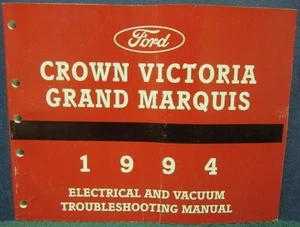 1994 Ford Crown Victoria, Marquis Electrical & Vacuum Troubleshooting Manual - Picture 1 of 1