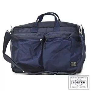 Yoshida Porter Force 3-Wege-Aktentasche Marineblau 855-07594 aus Japan - Bild 1 von 7