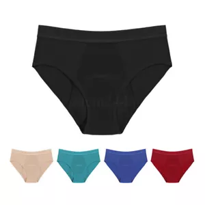 Womens Plus Size Bamboo Menstrual Period Underwear Leakproof Panties AU STORE - Picture 1 of 21