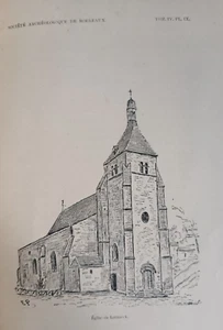 Lormont archaeology Emilien Piganeau Bordeaux Cadoret 1878 -18 - Picture 1 of 5