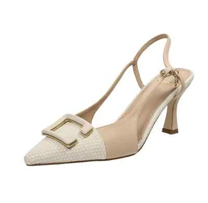 DECOLLETE NUDE GOLD&GOLD GP731 CHANEL CON TACCO SANDALI ESTATE 2025 - Imagen 1 de 6