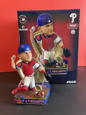 JT REALMUTO Philadelphia Phillies 2022 MLB Gold Glove Award Bobblehead FOCO Cover