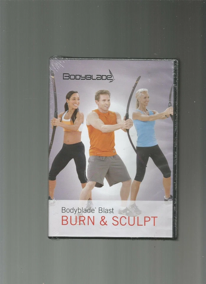 Bodyblade Body Blade Fitness Resistance Burn & Sculpt DVD