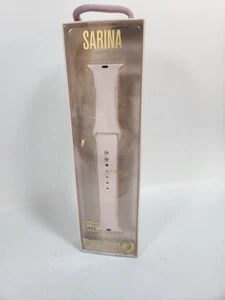 Neu im Karton Sarina Watch Band für Apple Watch Series 1-7 passt 42-44 & 45 mm BLASSROSA - Bild 1 von 2