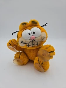 Vintage Garfield Plush Stuck on You With Suction Cups with Tag 1981 - Picture 1 of 6